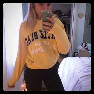 Yellow Myrtle Beach Sweatshirt